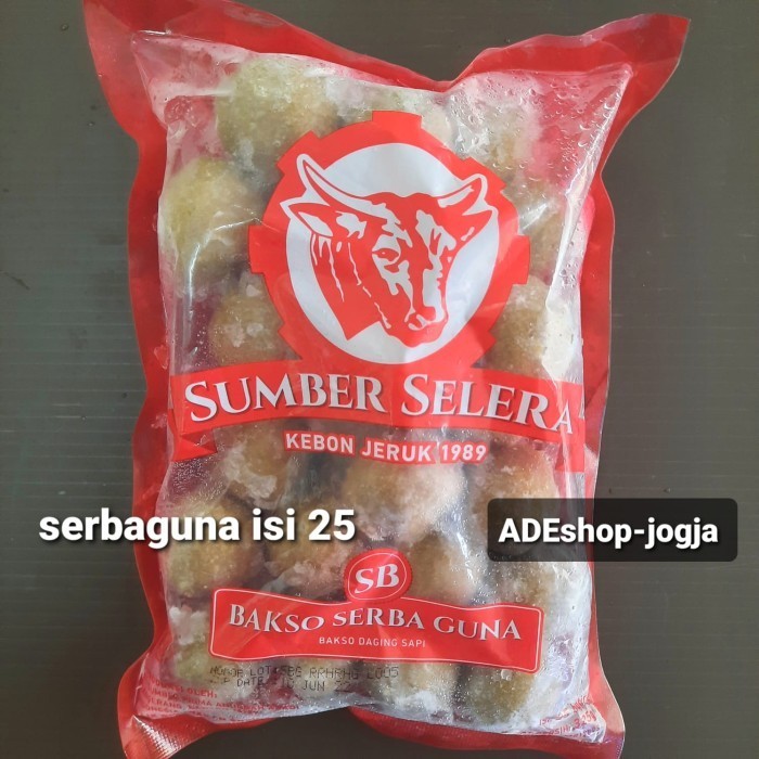 

}}}}}}] baso bakso meatball sapi sumber selera kebon jeruk 325 gr gram isi 25