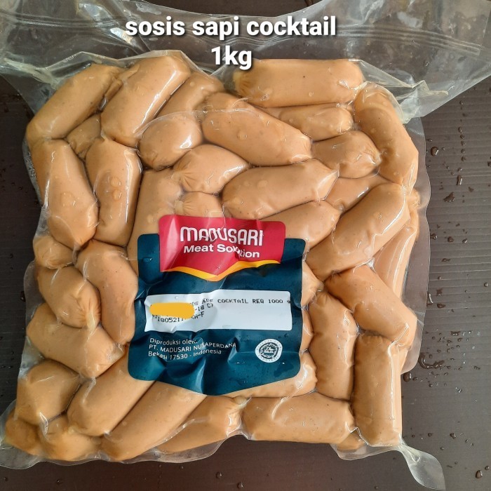 

*#*#*#*#] sosis sapi cocktail pendek mini madusari 1kg