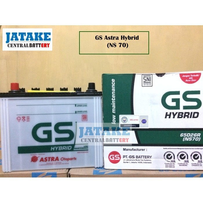 New Aki Basah Isuzu Phanter Fuso Ns70 Gs Astra Hybrid Produk Berkualitas