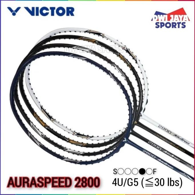 Victor Auraspeed 2800 | Ars-2800 Badminton Racket | Raket Victor Premium Berkualitas