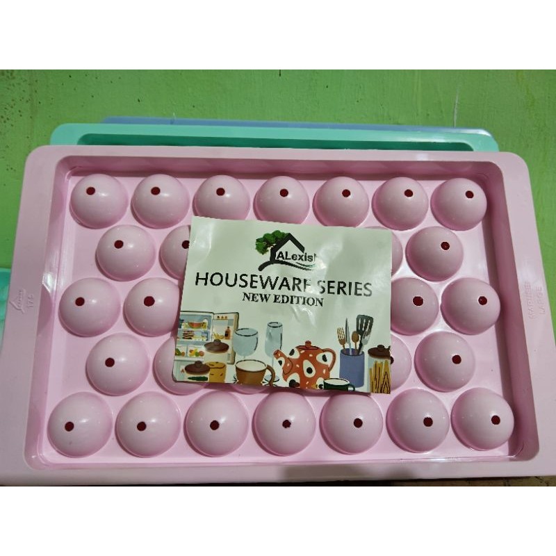 Cetakan jelly bulat isi 33 /cetakan es batu bulat /cetakn jelly murah