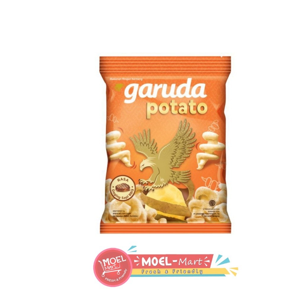 

GARUDA Potato Rasa Daging Sapi BBQ 50gr