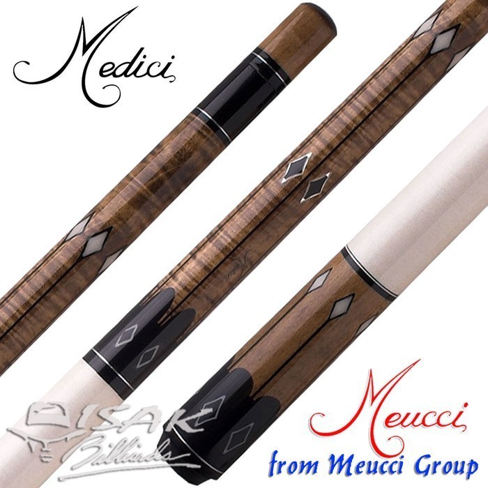 MEDICI-3 POOL CUE - BY MEUCCI USA - STIK BILIAR MAPLE BILLIARD STICK