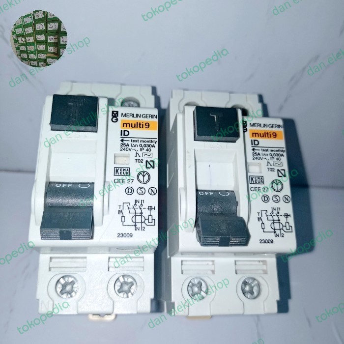 ELCB/RCCB ID MERLIN GERIN 2P 25A 30MA