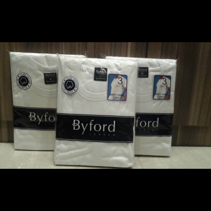 Kaos Dalam Pria Byford isi 3 Pcs Original