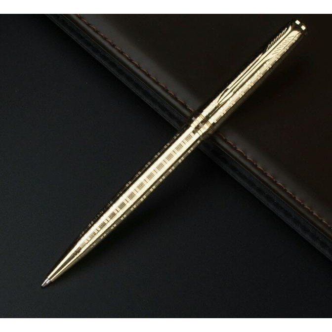 

Pen parker sonnet emas emas klip bolpoin