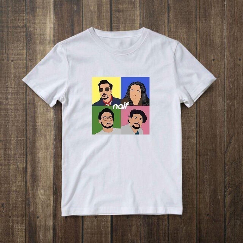 Kaos T Shirt Pria Naif Band