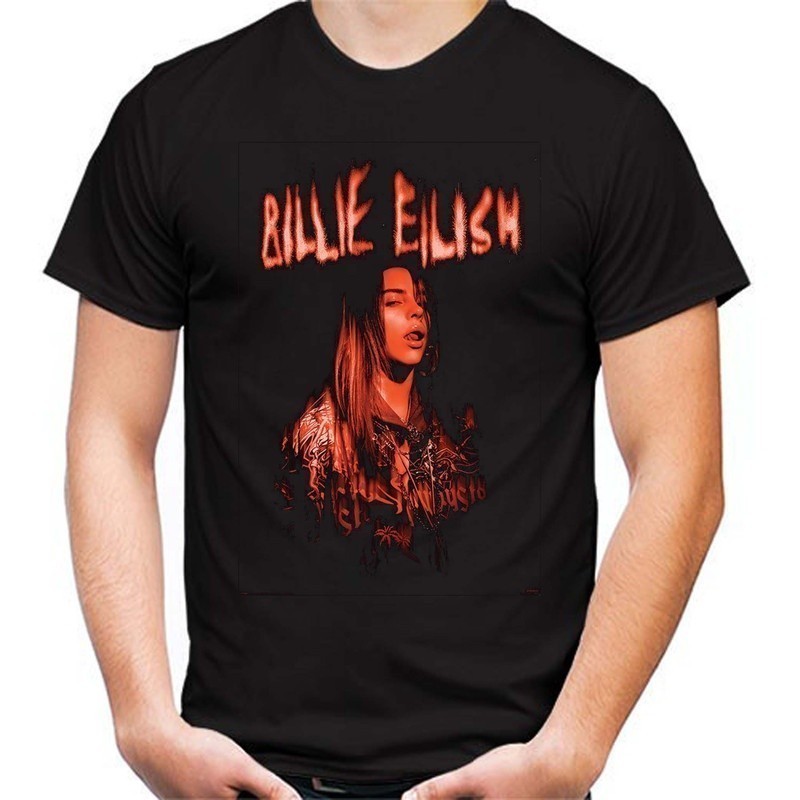 Kaos T Shirt Pria Billie Eilish