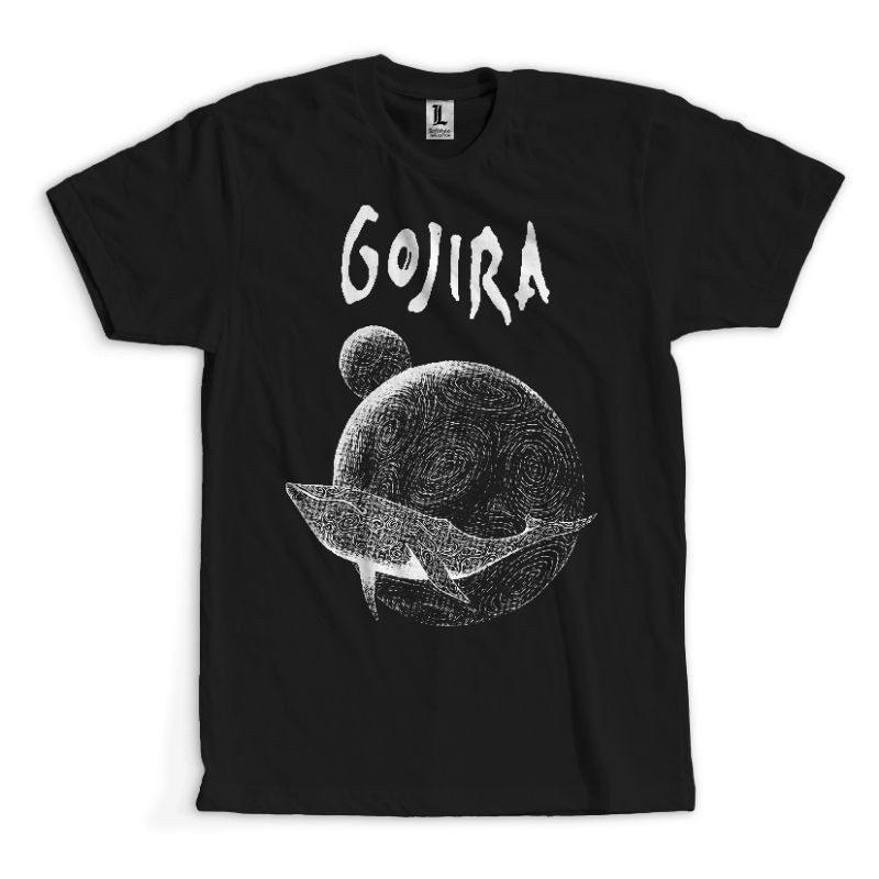 Kaos T Shirt Pria Band Gojira