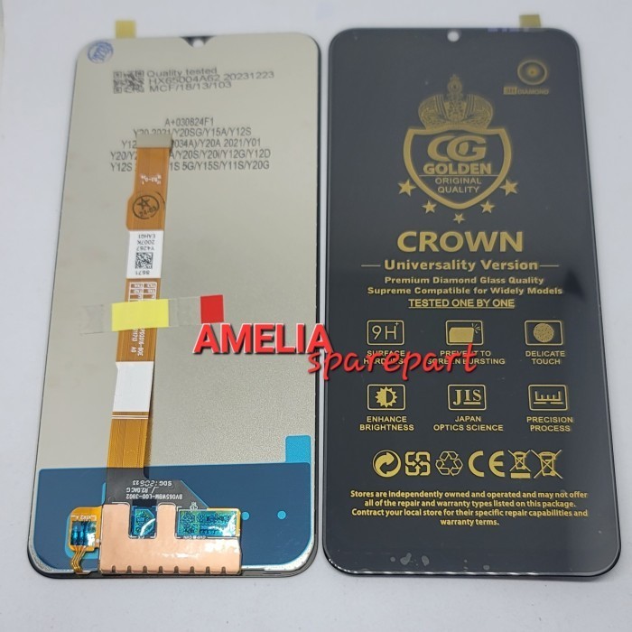 LCD+TOUCHSCREEN VIVO Y20 v2027/Y20S V2029 /Y12S v2026