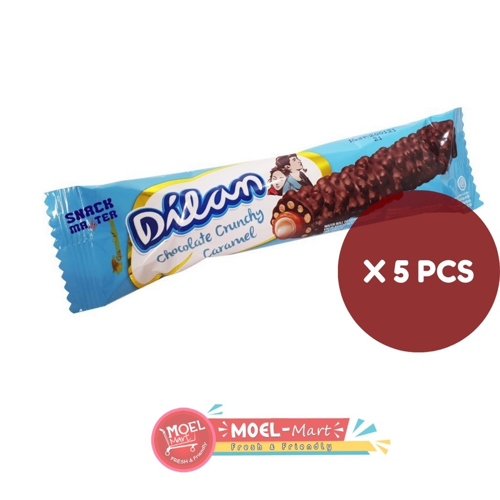 

DILAN Crunchy Chocolate Caramel 5pcs x 24gr