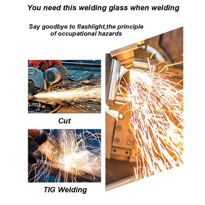 Kacamata Las Otomatis Auto Gelap / Kaca Gelap Secara Otomatis