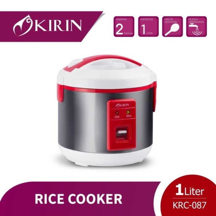 Rice Cooker Mini Kirin Krc 087 1 Liter Magic Com Mini Kirin Krc-087