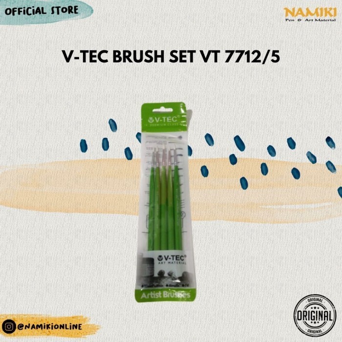 

V-tec Brush Set VT 7712/5