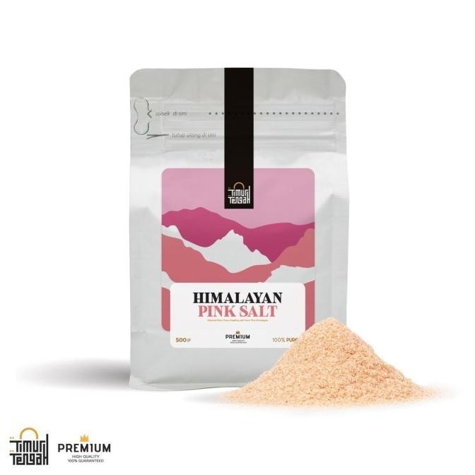 

Timur Tengah Garam Himalaya 250 / 500 gr Himalayan Salt Pure Original
