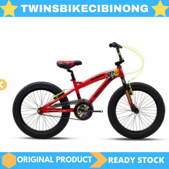 Sepeda Anak 20 BMX Wimcycle Bigfoot Ban 3.0 Jumbo