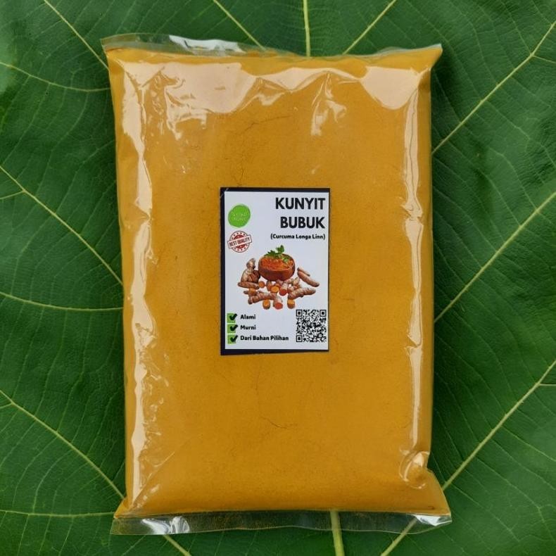 

BUBUK SERBUK KUNYIT KUNIR 1 KG MURNI KUNING RO43