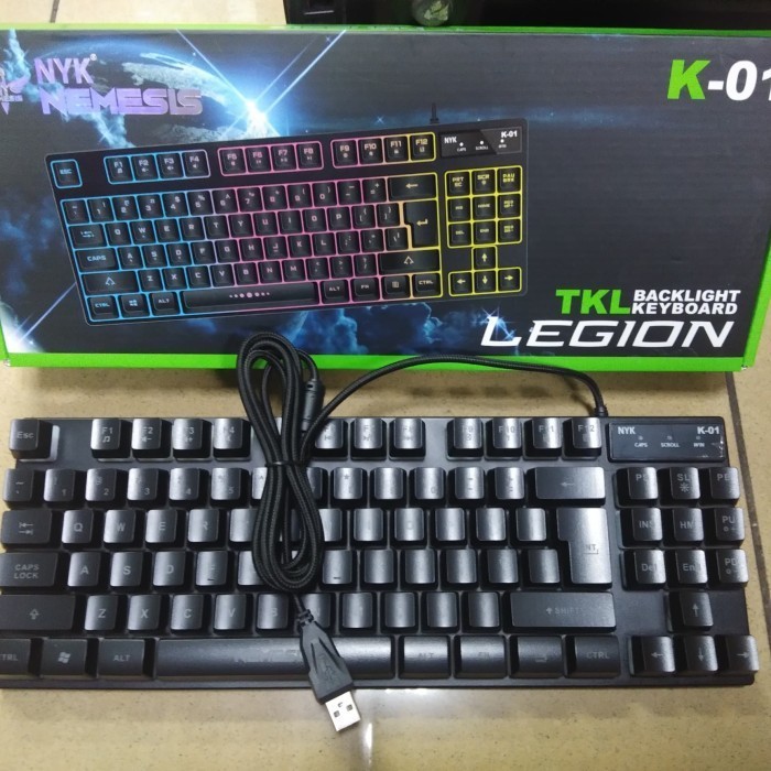 Nyk K01 Legion Keyboard Gaming Tkl / Nyk K-01 Gaming Keyboard