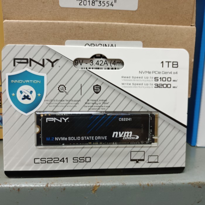 Pny Ssd 1Tb M.2 Nvme Cs2241 Pcie Gen 4