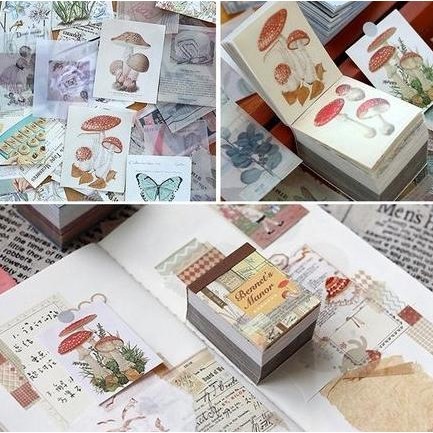 

Scrapbook Paper Pack 5x4cm - Oil Painting Diary Deco (400pcs)