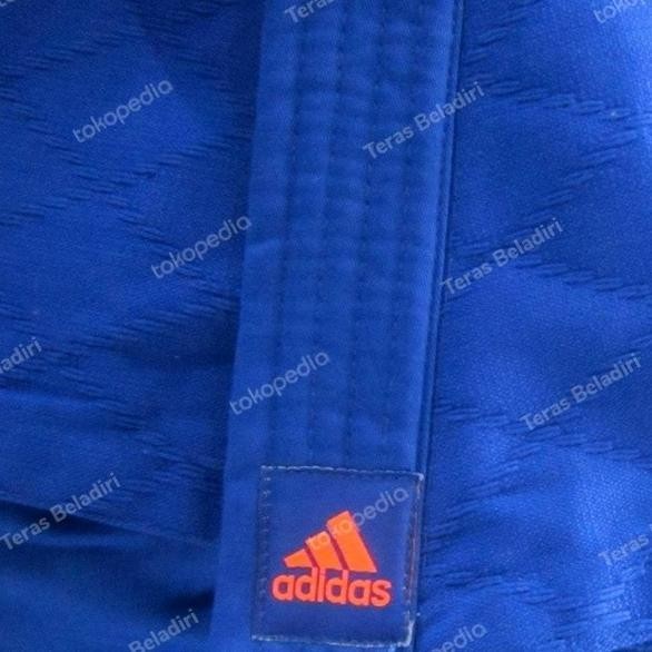Baju Seragam Judogi Club Blue Adidas Original