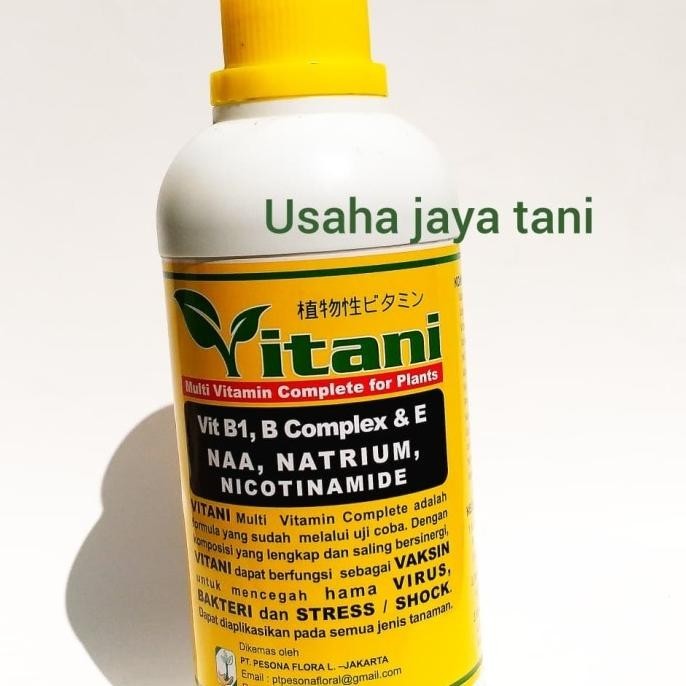PUPUK TANAMAN CAIR B1 VITANI ANTI STRESS COMPLEX ISI 500ML
