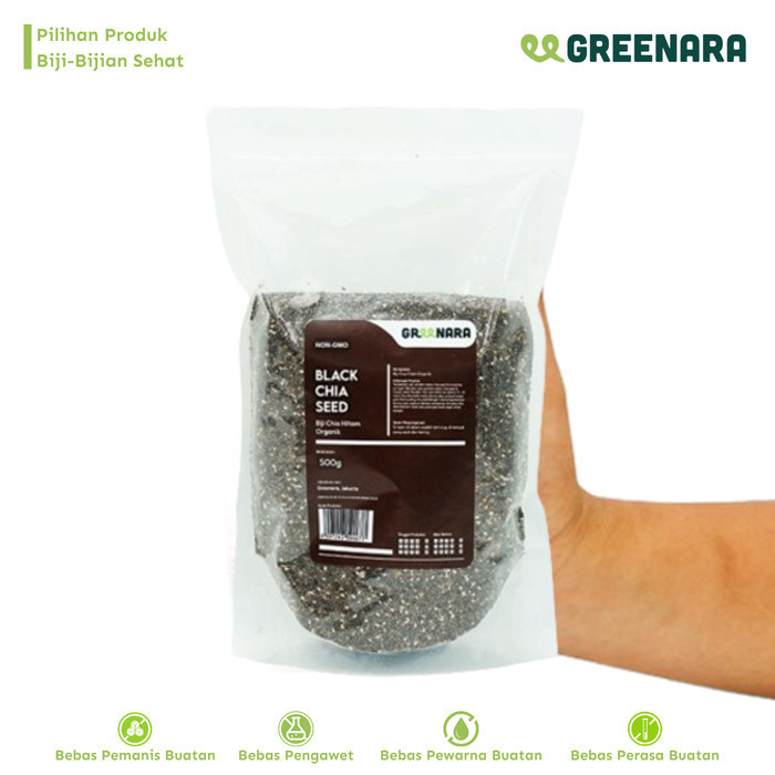 

Andan Biji Chia Hitam Organik 500Gr / Organic Black Chia Seed