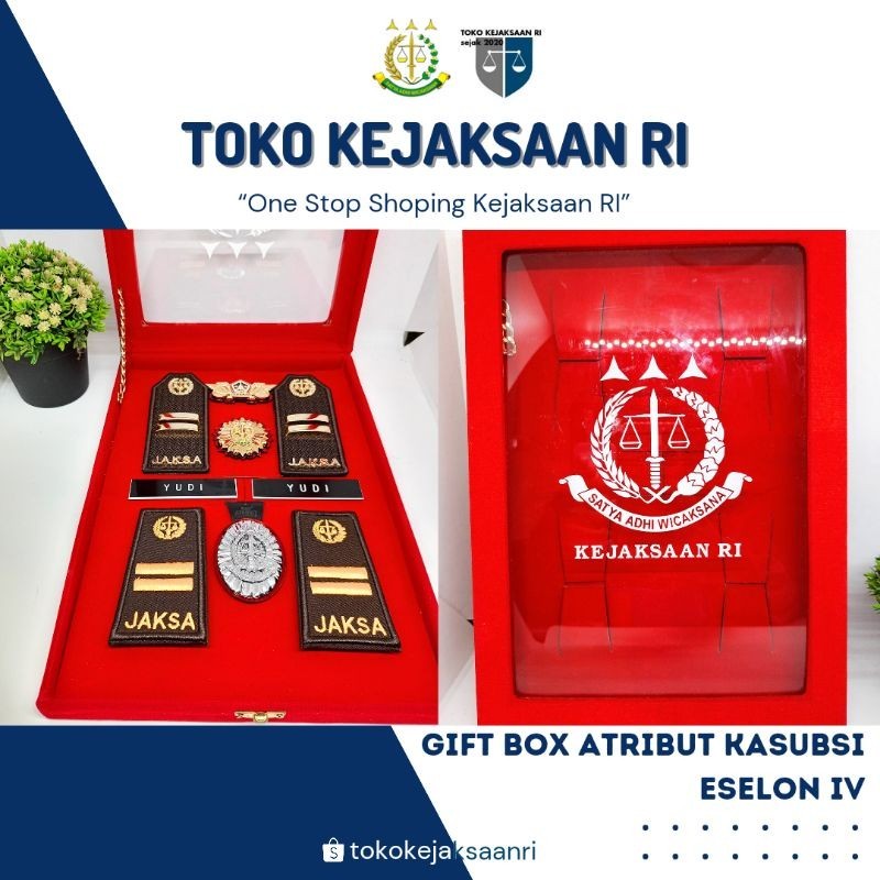

TOKO KEJAKSAAN RI - GIFT BOX PAKET LENGKAP KASUBSI KEJAKSAAN RI