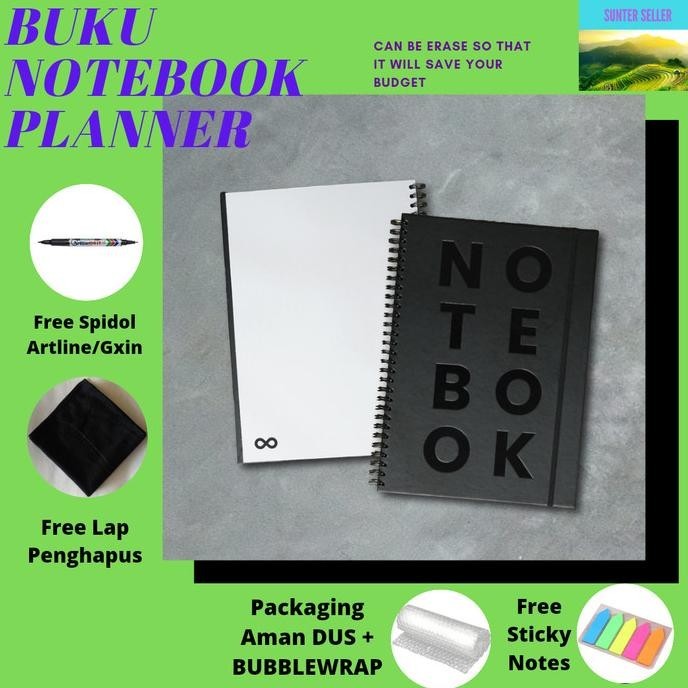 

Infinit Notebook Buku Catatan Kosong Diary Book Binder Pebisnis