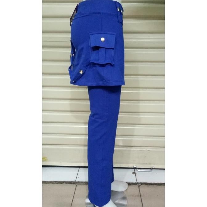 Celana Senam Rok Rantai Biru Benhur