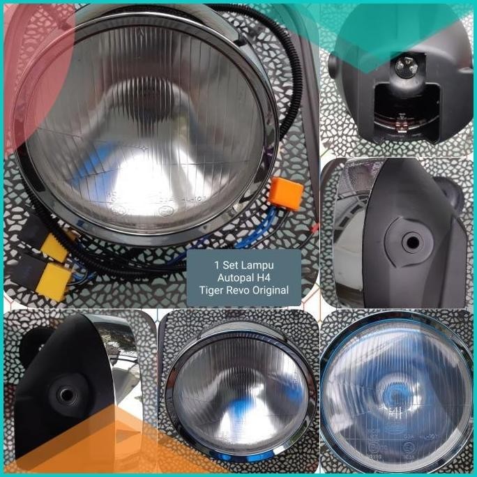 Set Lengkap Autopal 7inch & Batok Tiger Revo PNP Megapro Vixion CB150