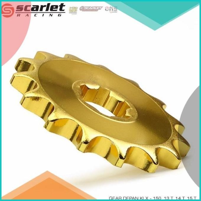 Gear Depan Klx 150 Scarlet Original Gear Depan Dtracker Klx 150 Scarle