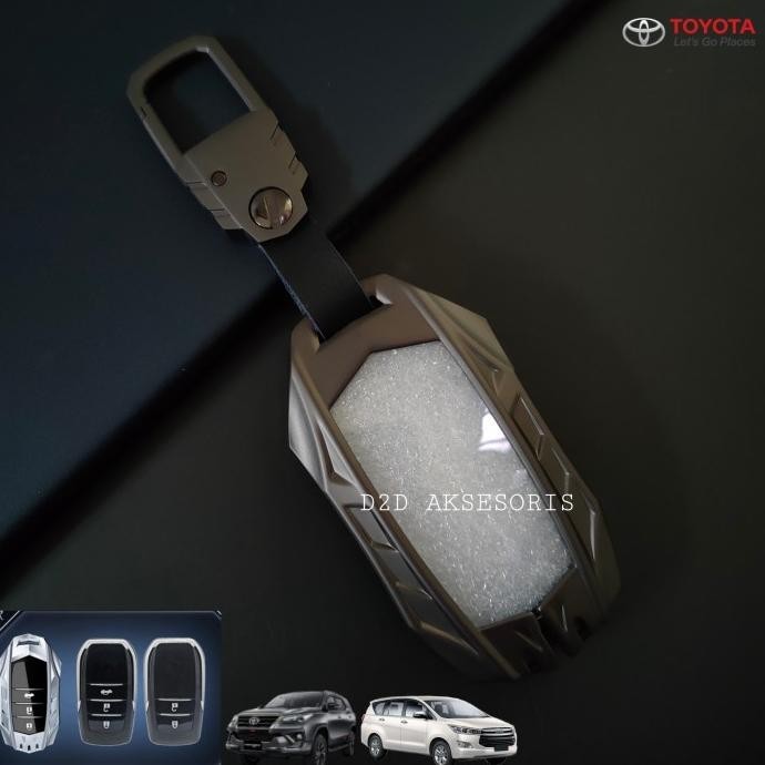 Gantungan Kunci Cover Remote Keyless Mobil Toyota Fortuner Innova Q