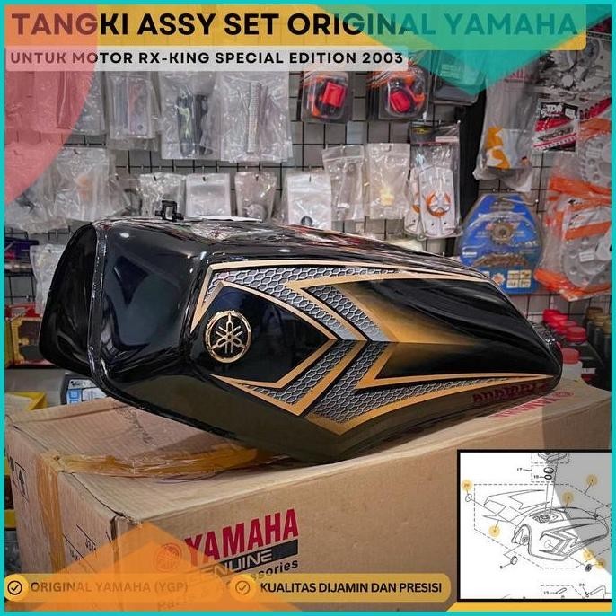 TANGKI TANK ASSY SET RX KING SPESIAL EDITION 2003 SE ORIGINAL YAMAHA 1