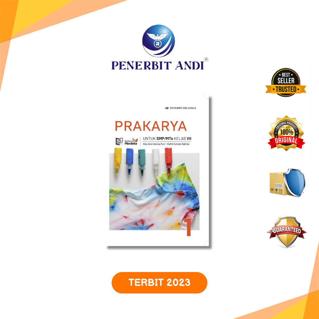 Buku Pelajaran Prakarya SMP Kelas 7 Kurikulum Merdeka