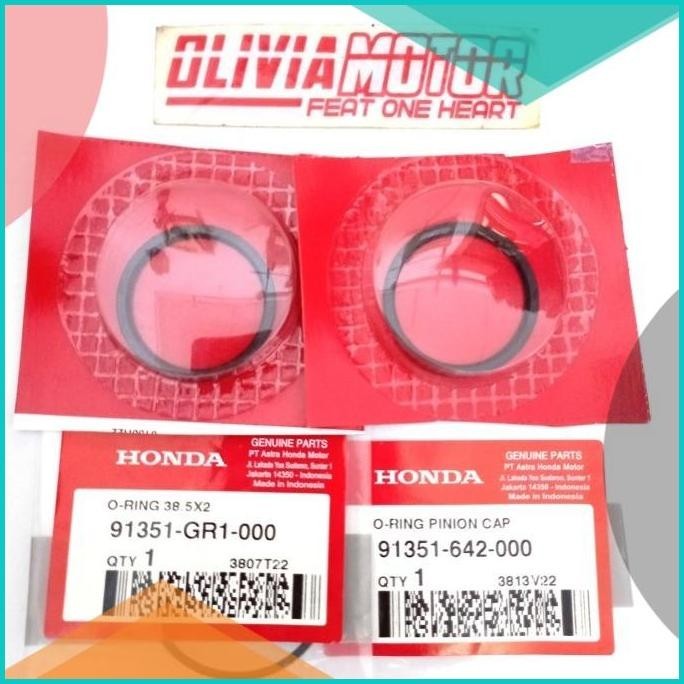 SEAL PULY BELAKANG BEAT SPACY SCOOPY VARIO 110 KARBU&FI 91211GK8013 13