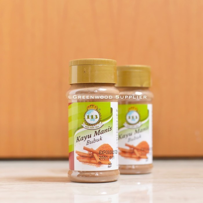 

Brom Kayu Manis Bubuk / Cinnamon Powder (60G)