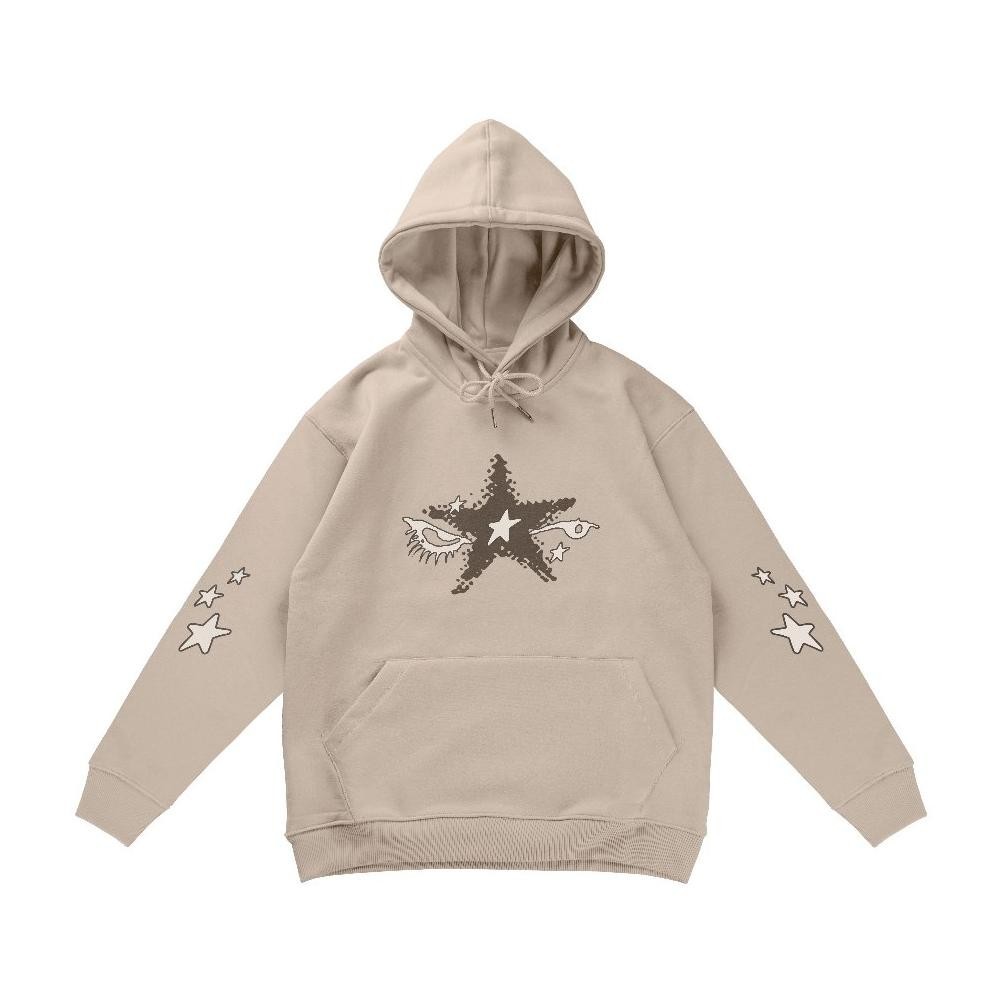 Hoodie Distro Pria Keren Cream The End