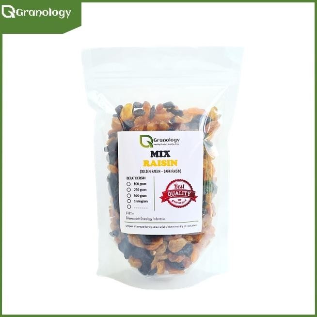 

BN Mix Raisin 500 gram (Dark Raisin & Golden Raisin) TERLARIS