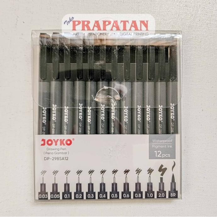 

Joyko Drawing Pen Set 12pcs DP-298SA12 / Pena Gambar