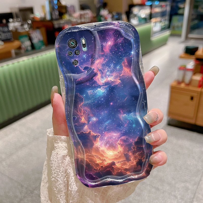 Casing Hp Untuk Xiaomi Redmi Note 10 Note 10s Note 11 SE POCO M5s Case Cesing HP jam tangan pola Xin