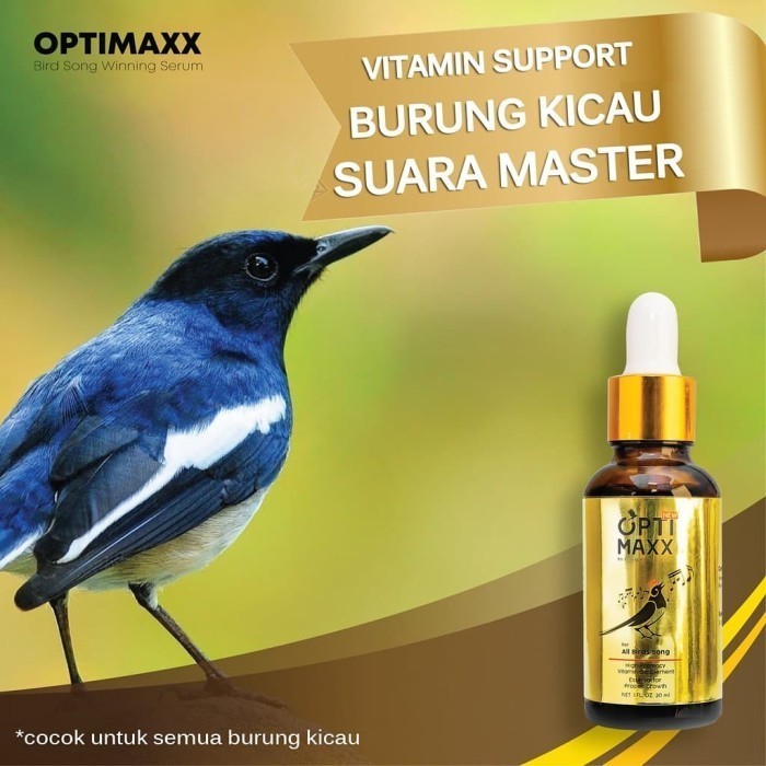 Optimaxx Serum Vitamin Burung Khusus Untuk Suara Burung Lomba