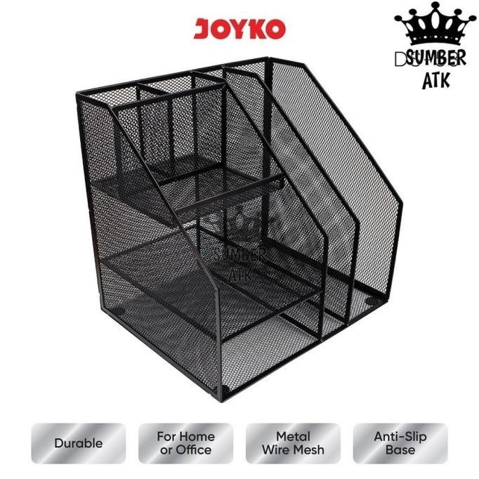 

Desk Set Pen Holder Tempat Alat Tulis Jaring Jala Joyko Ds-58 Kualitas Premium
