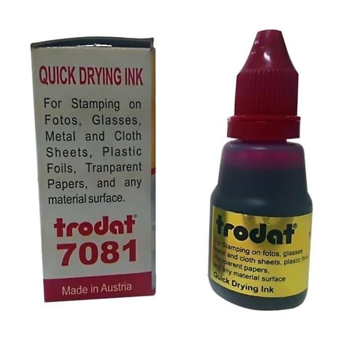 

Trodat Tinta 25 Ml 7081 Untuk Media Plastik