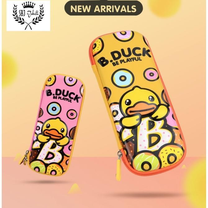 

Tempat Pensil Smiggle Lookalike 3D Eva Hardcase Bduck Original