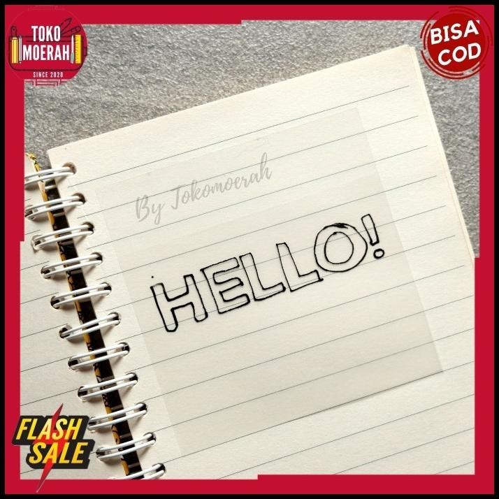 

TERMURAH STICKY NOTE BENING PEMBATAS BUKU STICKY NOTES TRANSPARAN MURAH COD !!!!