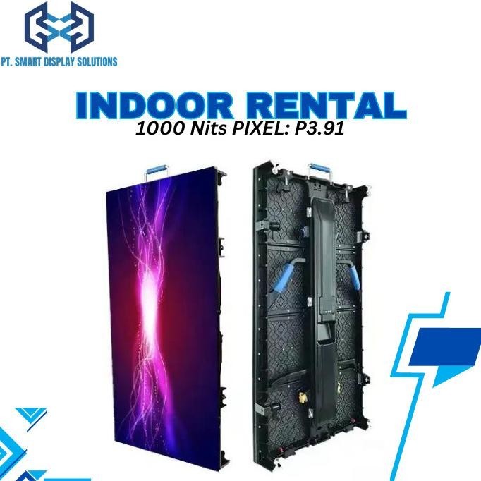 

Videotron Indoor P4 Cabinet Rental Unilumin Module Include Training Kualitas Premium