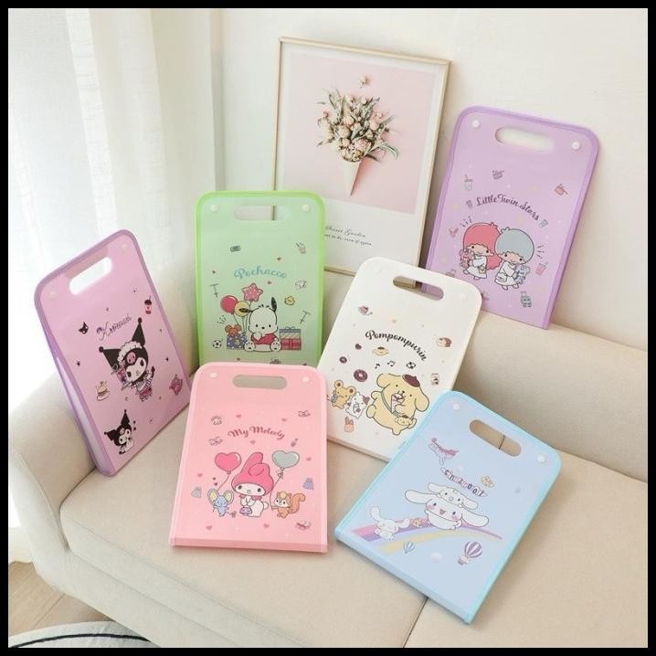 

TERMURAH KAWAII SANRIO FOLL LAYER MAP FOLDER DOCUMENT ORGANIZER !