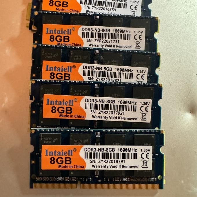 ram laptop ddr3L 8 gb