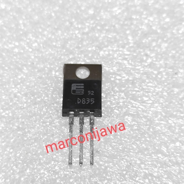 NW302 D835 2SD835 FUJI TRANSISTOR TO-220 OBRAL